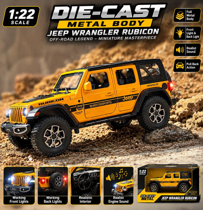 JEEP RUBICON WRANGLER ( DIE-CAST )