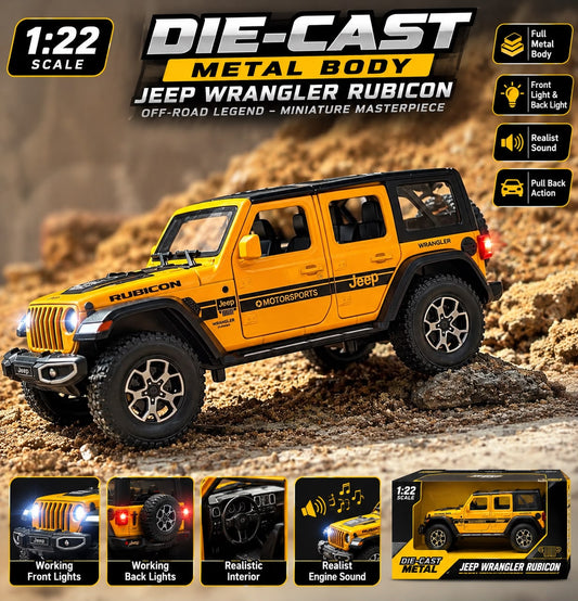 JEEP RUBICON WRANGLER ( DIE-CAST )