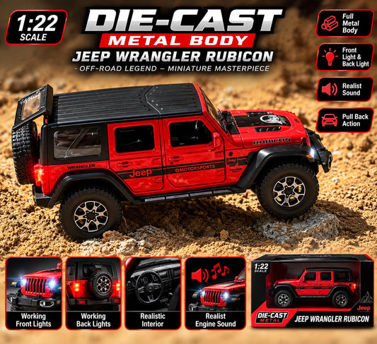 JEEP RUBCION WRANGLER ( DIE-CAST )