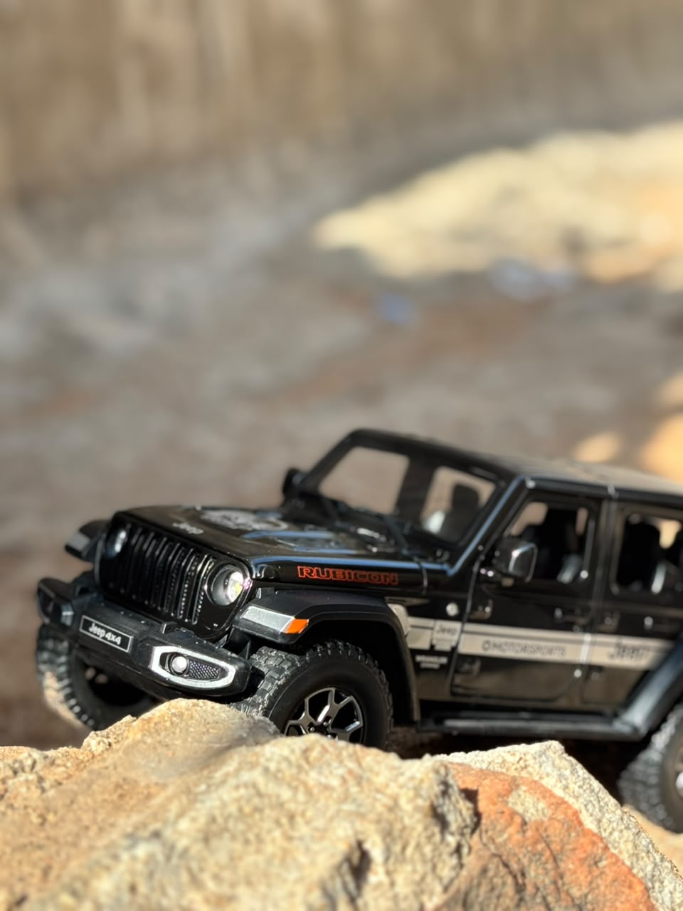JEEP RUBCION WRANGLER ( DIE-CAST )