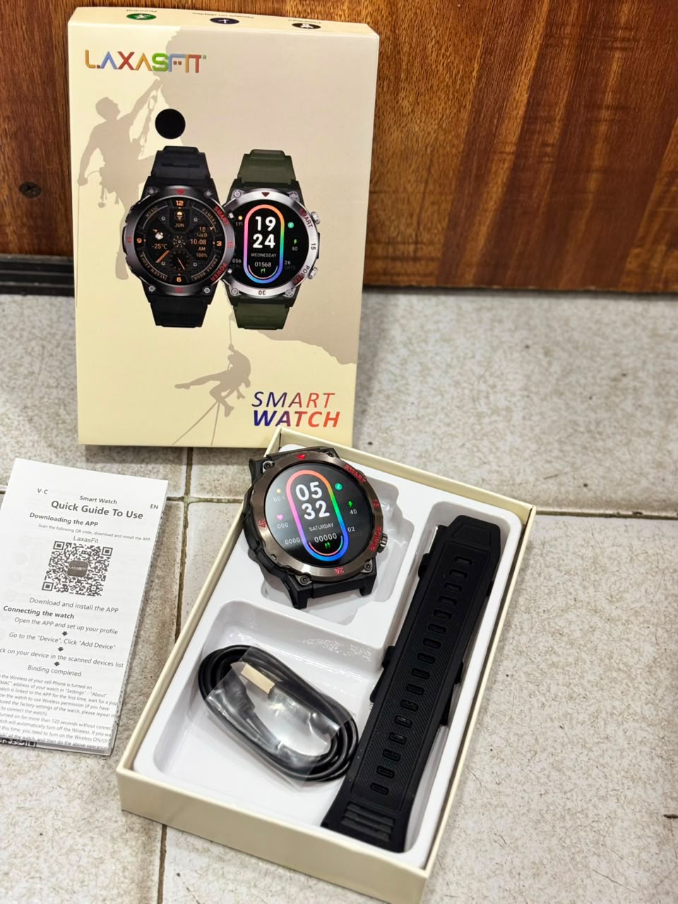 SPORT LAXASFIT SMART WATCH