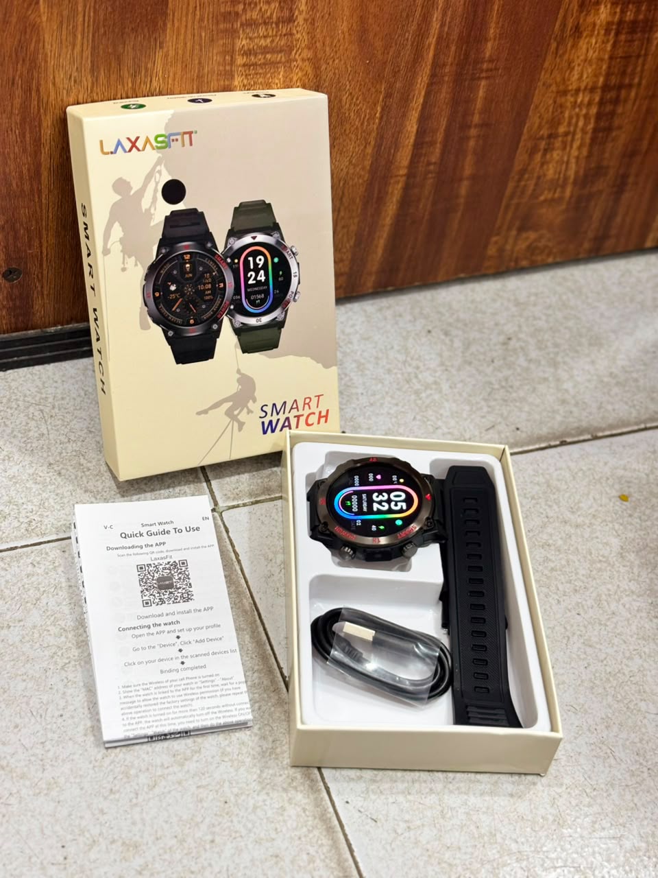 SPORT LAXASFIT SMART WATCH