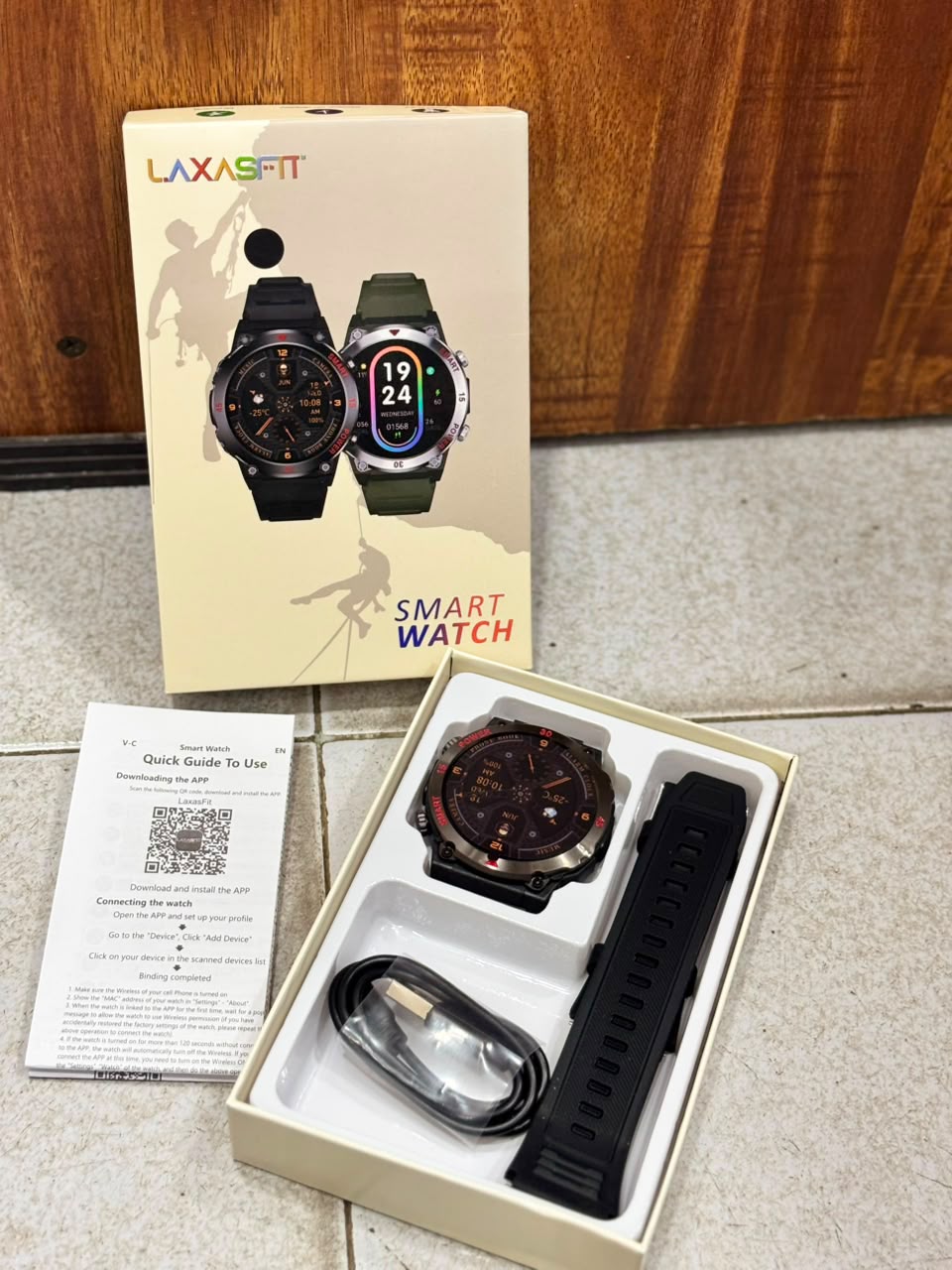SPORT LAXASFIT SMART WATCH