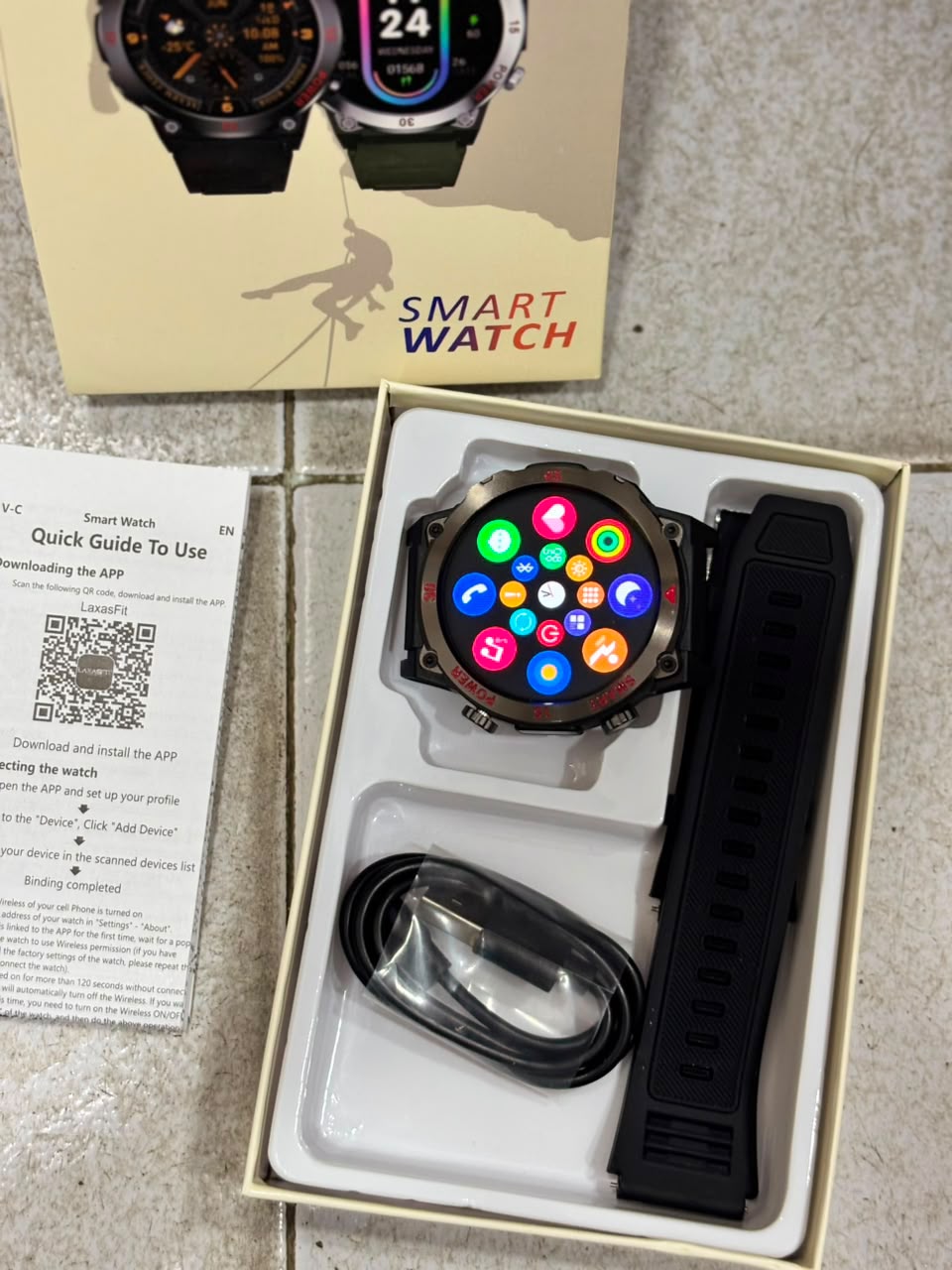SPORT LAXASFIT SMART WATCH