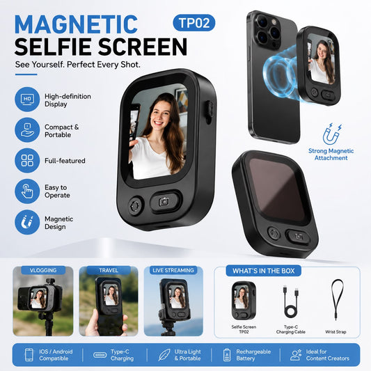 Mini Magnetic Selfie Screen ( TP02 )