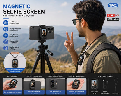 Mini Magnetic Selfie Screen ( TP02 )
