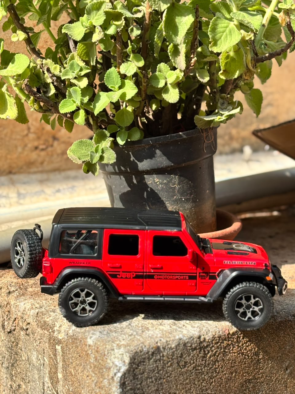 JEEP RUBCION WRANGLER ( DIE-CAST )