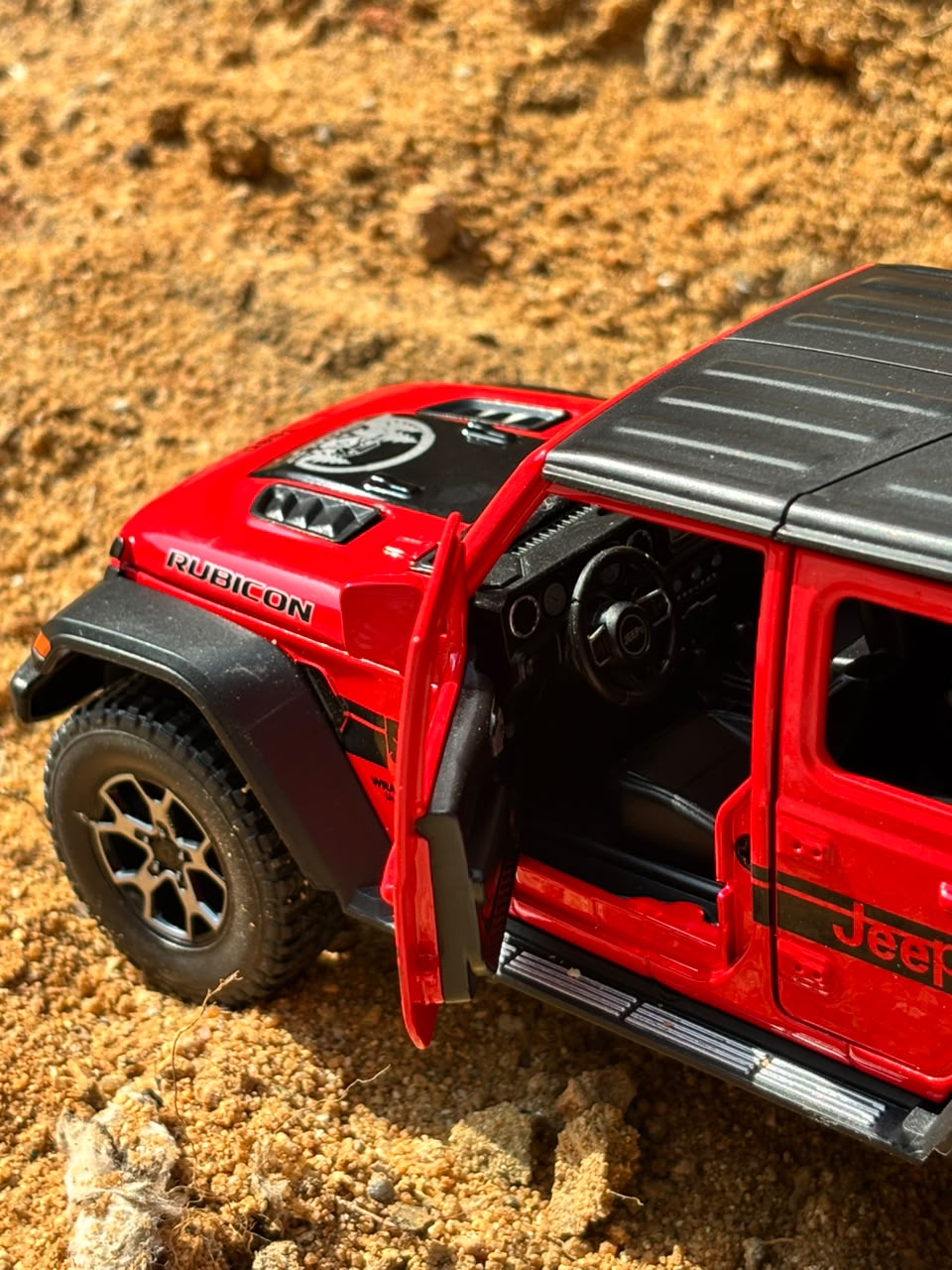 JEEP RUBCION WRANGLER ( DIE-CAST )